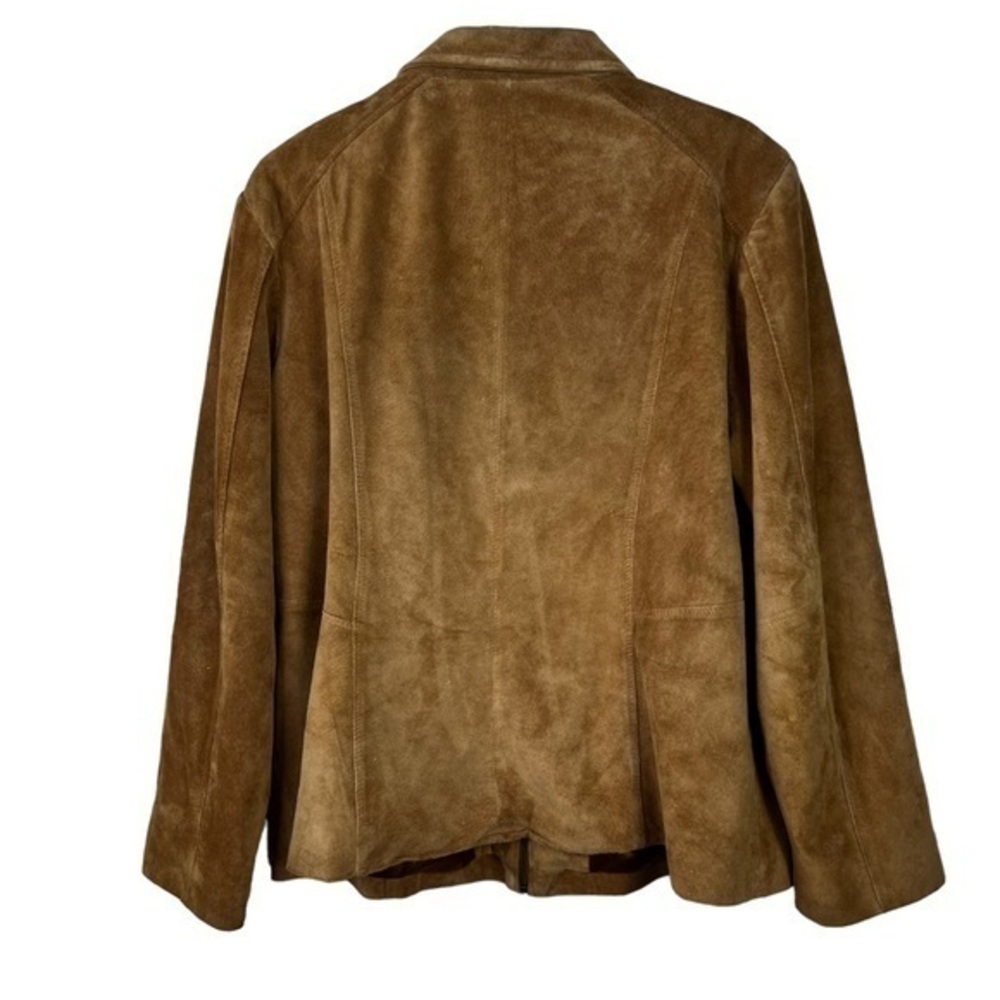 Preston & York Women's Brown Jacket 100% Leather Size XL - Picture 10 of 10